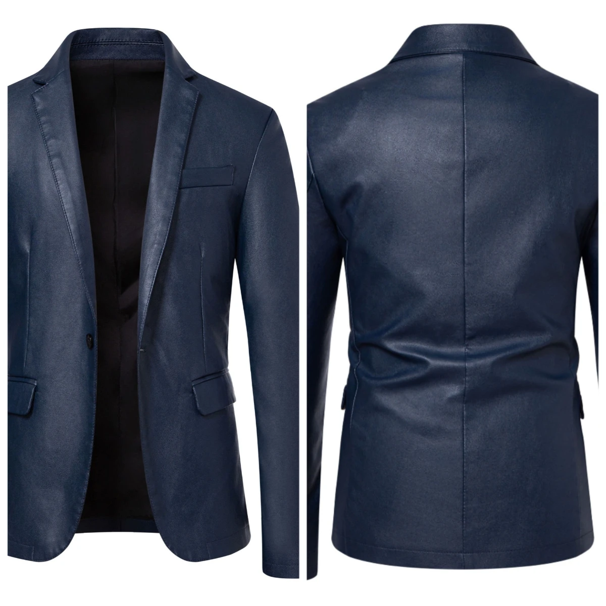 Spring and Autumn Men's Leather Clothing Suit Fashion Slim Fit Casual Jacket
Spring and Autumn Men's Leather Clothing Suit Fashion Slim Fit Casual Jacket