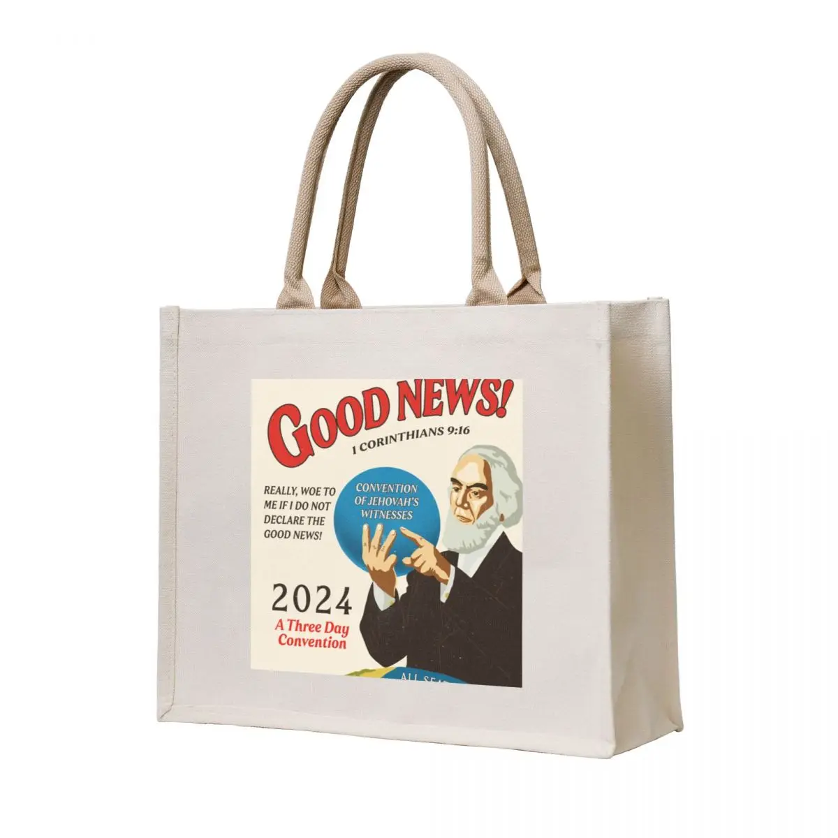 Declare the Good News! (Photo Drama of Creation Inspired) Tote Bag ecological bags canvas bags tote bags aesthetic
Declare the Good News! (Photo Drama of Creation Inspired) Tote Bag ecological bags canvas bags tote bags aesthetic