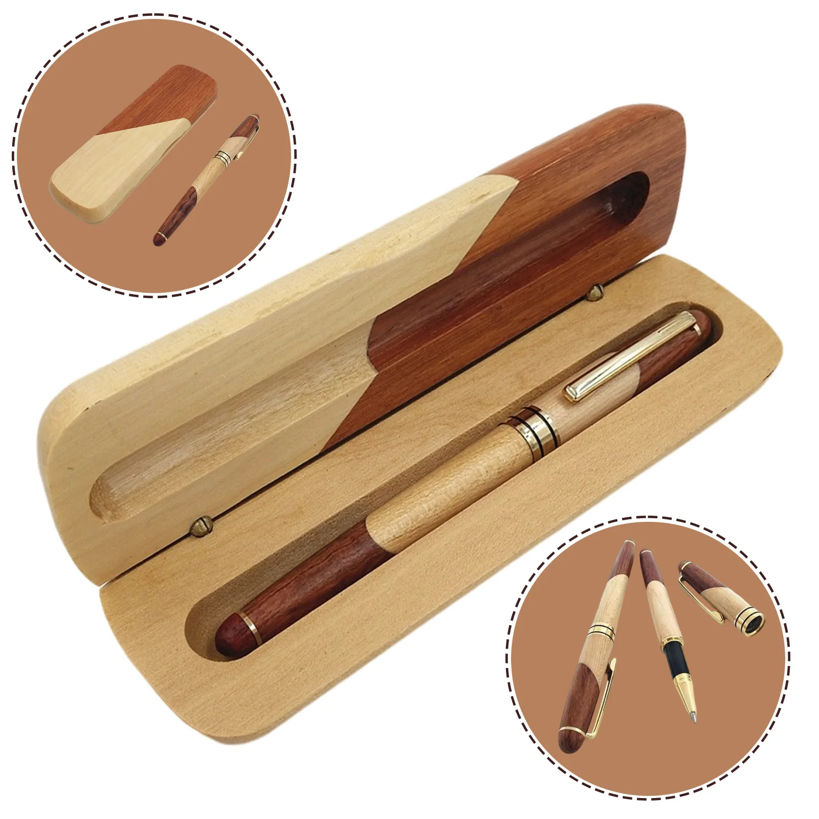 Luxury Wooden stationery students Business office Ballpoint Pen And Gift Box Elegant Fancy Nice Pens Christmas Gift Pen Set
Luxury Wooden stationery students Business office Ballpoint Pen And Gift Box Elegant Fancy Nice Pens Christmas Gift Pen Set