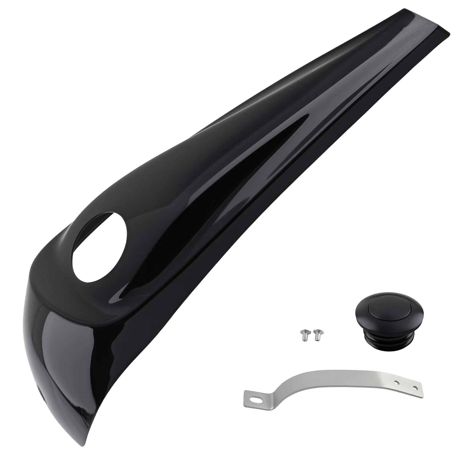 Dash Console Cover for Harley Road/Street Glide 2008-2023 Black w/ Cap
Dash Console Cover for Harley Road/Street Glide 2008-2023 Black w/ Cap