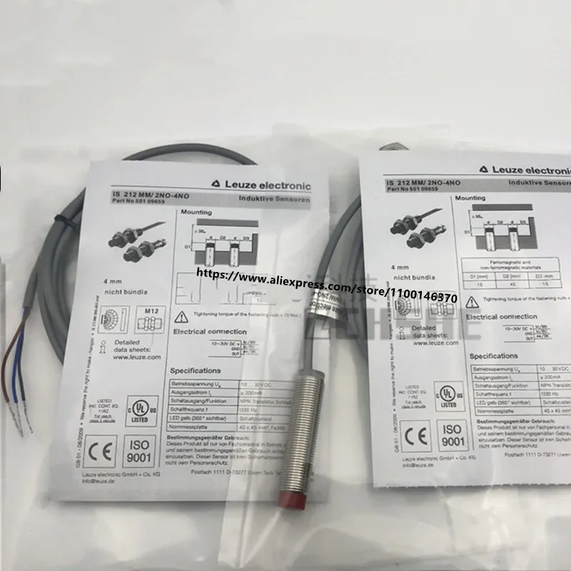 2Pcs New Proximity Switch IS 212 MM/2NO-4N0 MM/2NO-2E0 MM/4NO-2E0 MM/4NO-4N0
2Pcs New Proximity Switch IS 212 MM/2NO-4N0 MM/2NO-2E0 MM/4NO-2E0 MM/4NO-4N0