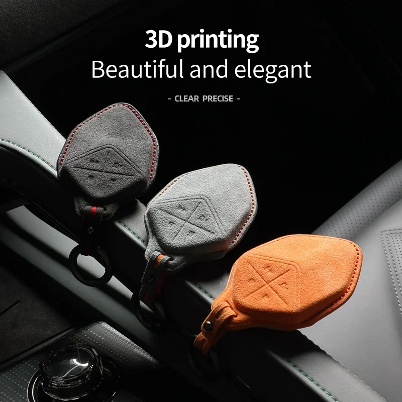 Alcantara Car Key Case Cover Shell For Changan Deep Blue SL03/S7/G318 - Upgraded Interior Protector Accessories
Alcantara Car Key Case Cover Shell For Changan Deep Blue SL03/S7/G318 - Upgraded Interior Protector Accessories