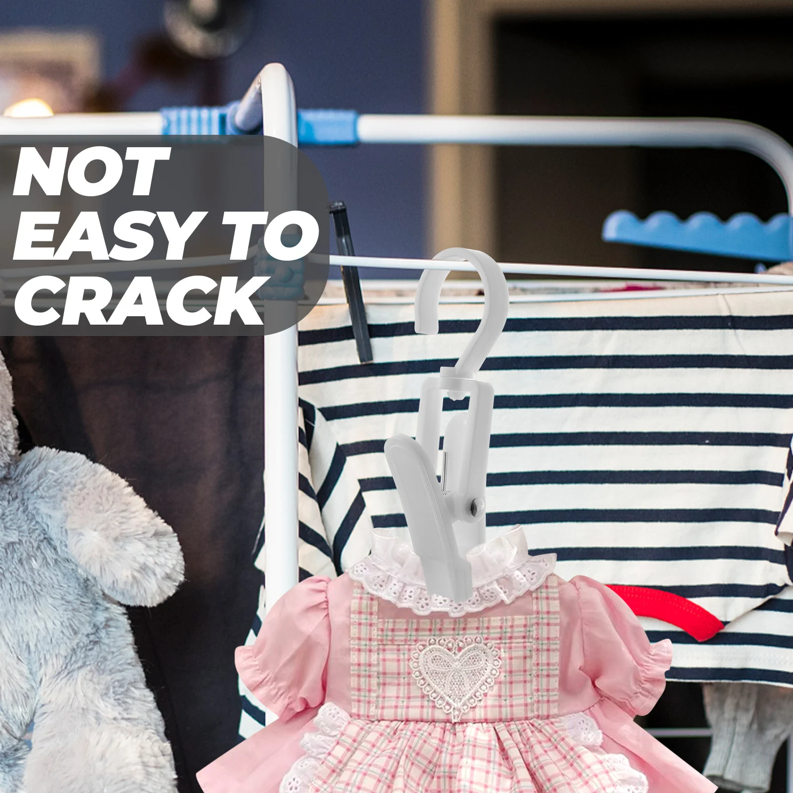 3Pcs Plastic Clothes Clips Strong Grip Laundry Pins for Travel Camping Home Expand Drying Space Ideal for Socks Underwear
3Pcs Plastic Clothes Clips Strong Grip Laundry Pins for Travel Camping Home Expand Drying Space Ideal for Socks Underwear