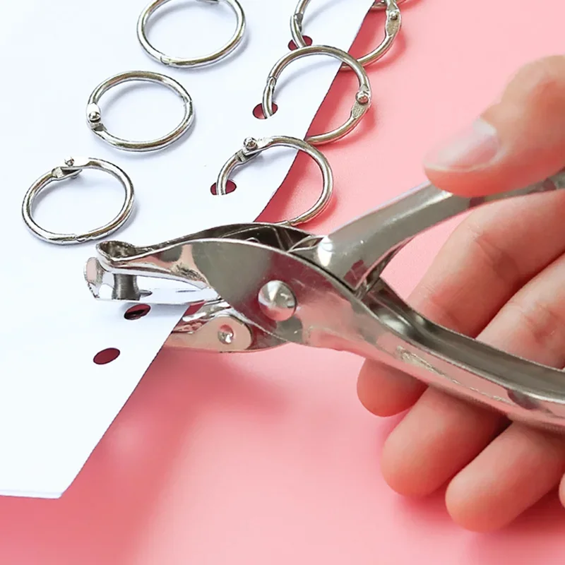 Single Hole Puncher Capacity 6mm Diameter Hole Puncher Hand Paper Cutter Paper for Scrapbooking Tool Home Office School Supplies
Single Hole Puncher Capacity 6mm Diameter Hole Puncher Hand Paper Cutter Paper for Scrapbooking Tool Home Office School Supplies