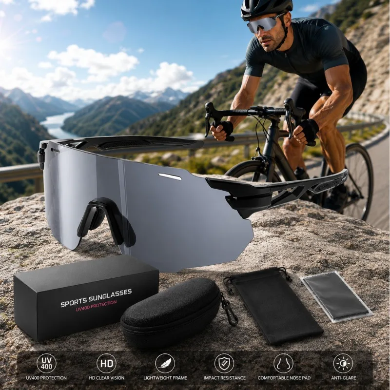 Frameless windproof riding sunglasses UV protection running sports sunglassesUnisex goggles ridingglasses including glasses case
Frameless windproof riding sunglasses UV protection running sports sunglassesUnisex goggles ridingglasses including glasses case