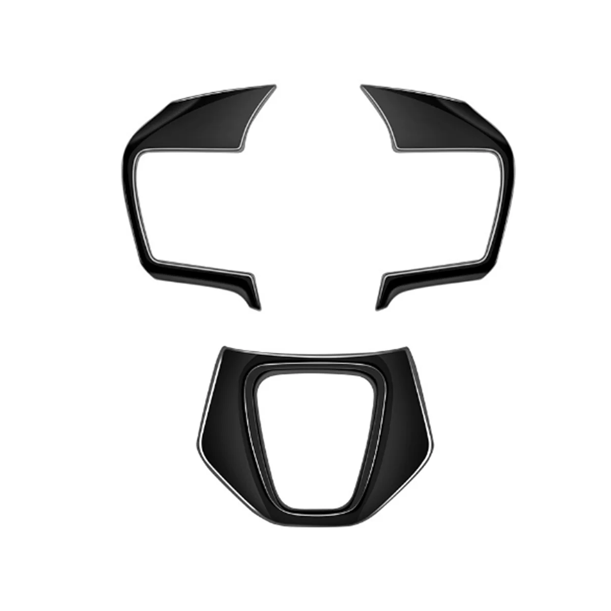 Car Glossy Black Steering Wheel Trim Frame Cover Sticker Car Inner Accessories for Toyota Alphard 40 Series 2023+
Car Glossy Black Steering Wheel Trim Frame Cover Sticker Car Inner Accessories for Toyota Alphard 40 Series 2023+