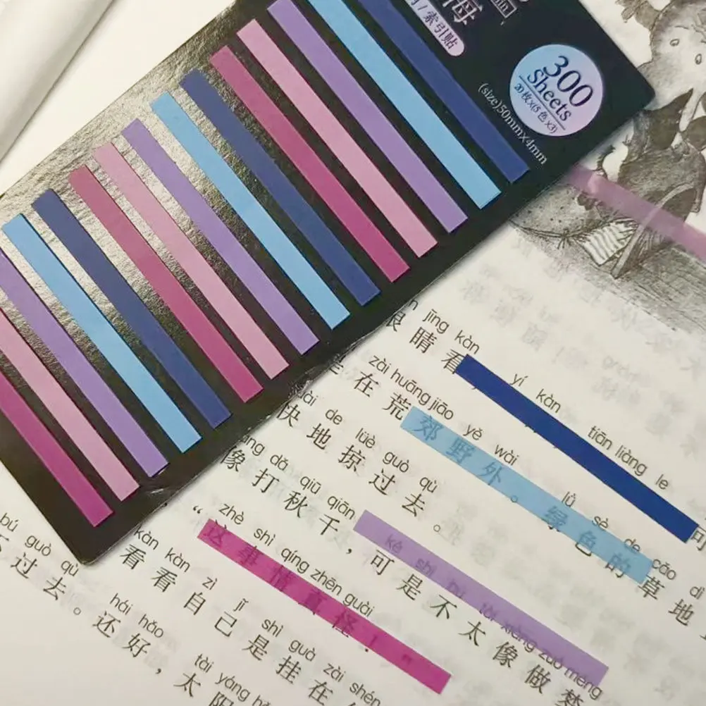 8 Sheets Bright Colored Reading Strips Strong Adhesion Sticky Tabs for Books Notebooks Sentence Marking Reading Focus
8 Sheets Bright Colored Reading Strips Strong Adhesion Sticky Tabs for Books Notebooks Sentence Marking Reading Focus