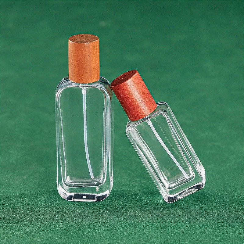 30/50/100ml Glass Perfume Bottle with Wood Lid, Crimp Neck Empty Spray Atomizer, Refillable Travel Sample Container
30/50/100ml Glass Perfume Bottle with Wood Lid, Crimp Neck Empty Spray Atomizer, Refillable Travel Sample Container