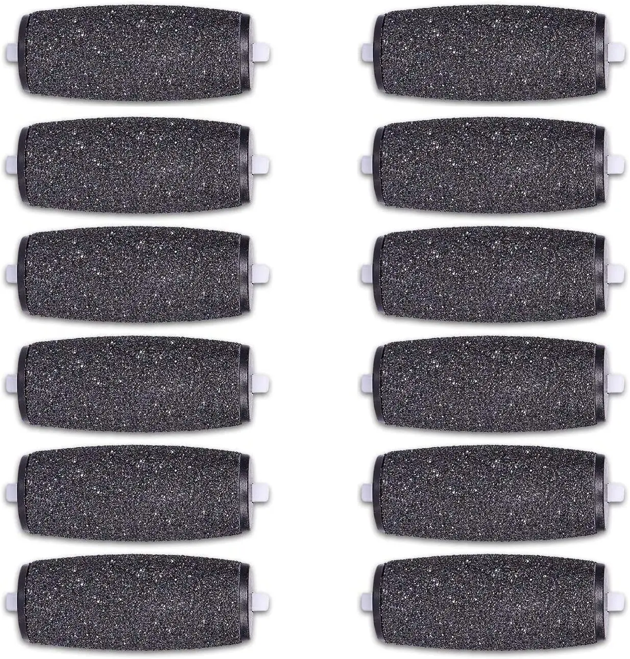 12 Extra Coarse Replacement Roller Heads for Electronic Foot Files, Compatible with Pedi Refills
12 Extra Coarse Replacement Roller Heads for Electronic Foot Files, Compatible with Pedi Refills