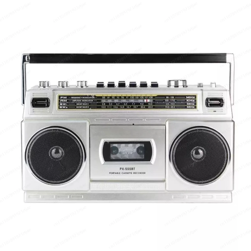 Multiband Recorder Radio FM Tape RecordeR Dual Speaker Desktop recorder
Multiband Recorder Radio FM Tape RecordeR Dual Speaker Desktop recorder