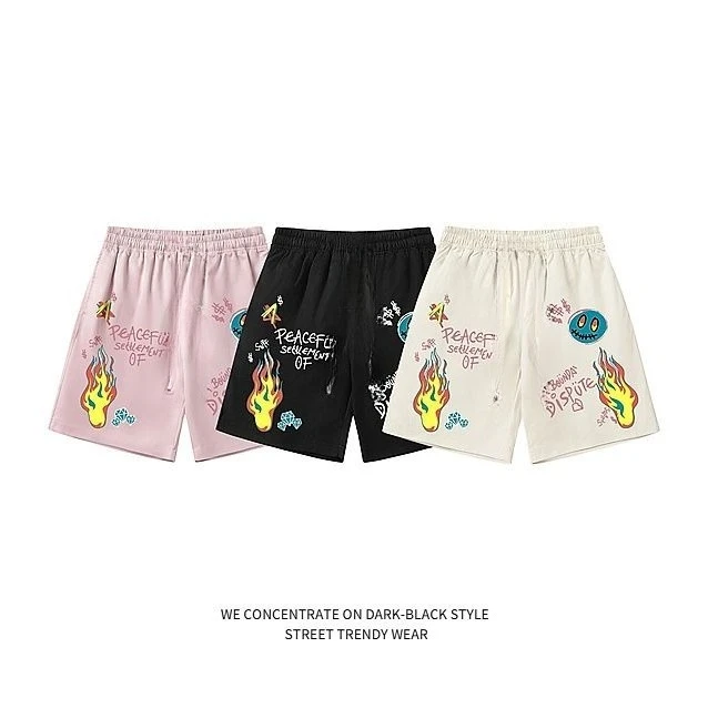American Street Personality Graffiti Pure Cotton Printing Casual Shorts Men's Summer New Loose Straight Versatile Couple
American Street Personality Graffiti Pure Cotton Printing Casual Shorts Men's Summer New Loose Straight Versatile Couple