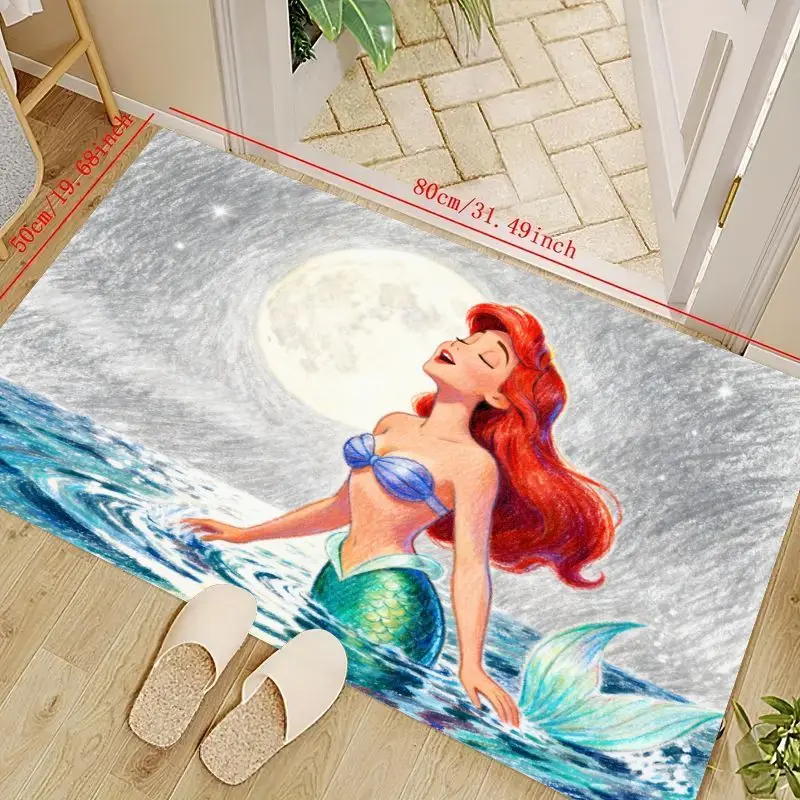 1 шт. напольный коврик «Русалочка Ариэль принцесса» 50x80 см (19,68x31,49 дюйма), милый мультфильм аниме океанские волны полнолуние дизайн анти-Sl
1 шт. напольный коврик «Русалочка Ариэль принцесса» 50x80 см (19,68x31,49 дюйма), милый мультфильм аниме океанские волны полнолуние дизайн анти-Sl