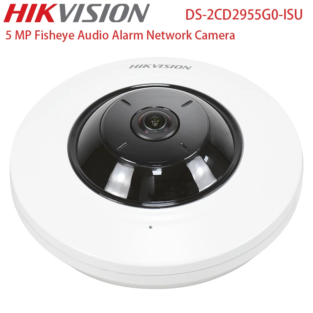 Сетевая камера Hikvision 5MP Fisheye DS-2CD2955G0-ISU с двусторонней аудиосвязью, обзором типа «рыбий глаз», встроенным микрофоном и слотом для SD-карты
Сетевая камера Hikvision 5MP Fisheye DS-2CD2955G0-ISU с двусторонней аудиосвязью, обзором типа «рыбий глаз», встроенным микрофоном и слотом для SD-карты