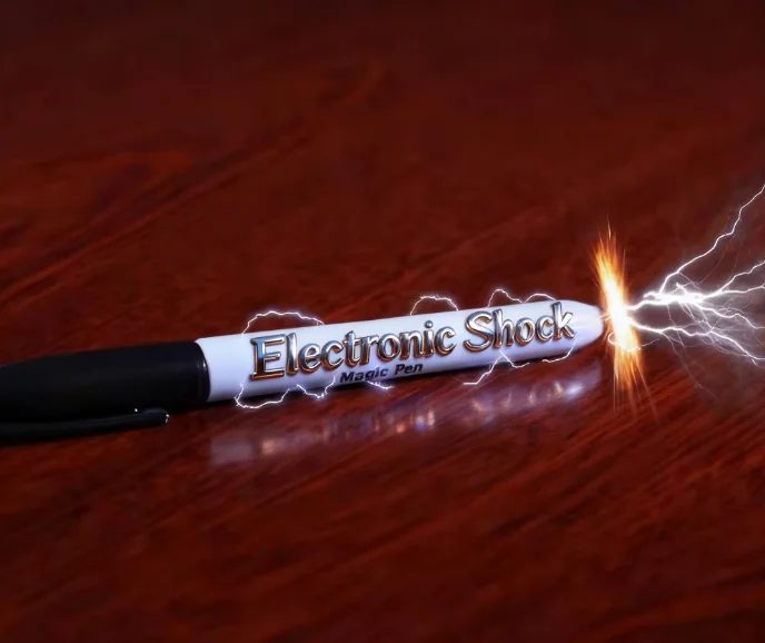 Electronic Shock Magic Pen - Vibration Balance Trick for Adult Magicians Magic Props
Electronic Shock Magic Pen - Vibration Balance Trick for Adult Magicians Magic Props