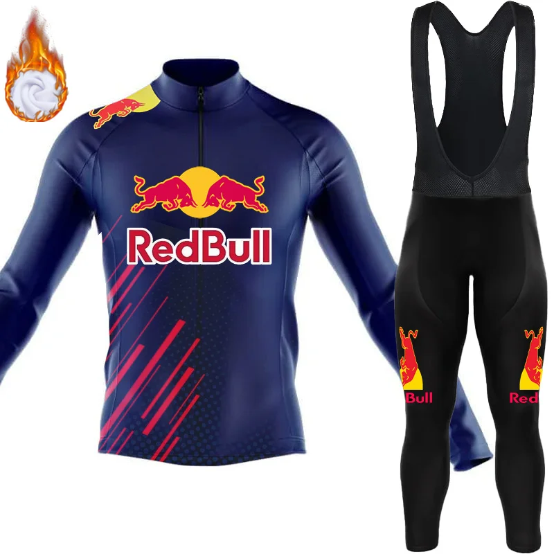 Cycling Jersey Winter Thermal Men's Blouse Red Bull Road Bike Uniform 2025 for Bicycle Fleece Pants Man Jumper Clothing Mtb Male
Cycling Jersey Winter Thermal Men's Blouse Red Bull Road Bike Uniform 2025 for Bicycle Fleece Pants Man Jumper Clothing Mtb Male