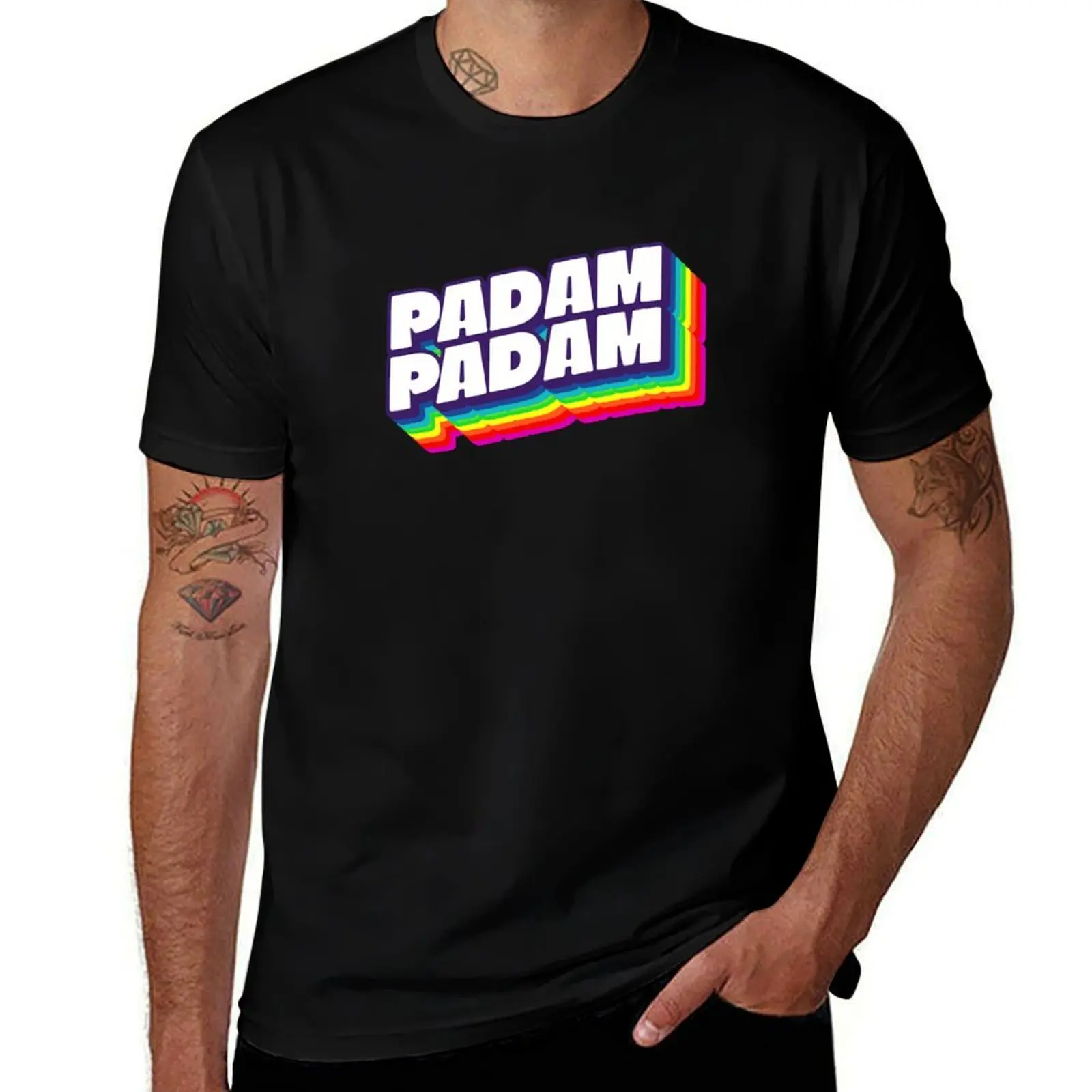 Padam T-Shirt croswit shirt man cotton graphic tees Short sleeve tee new gifts and t-shirts men clothings
Padam T-Shirt croswit shirt man cotton graphic tees Short sleeve tee new gifts and t-shirts men clothings