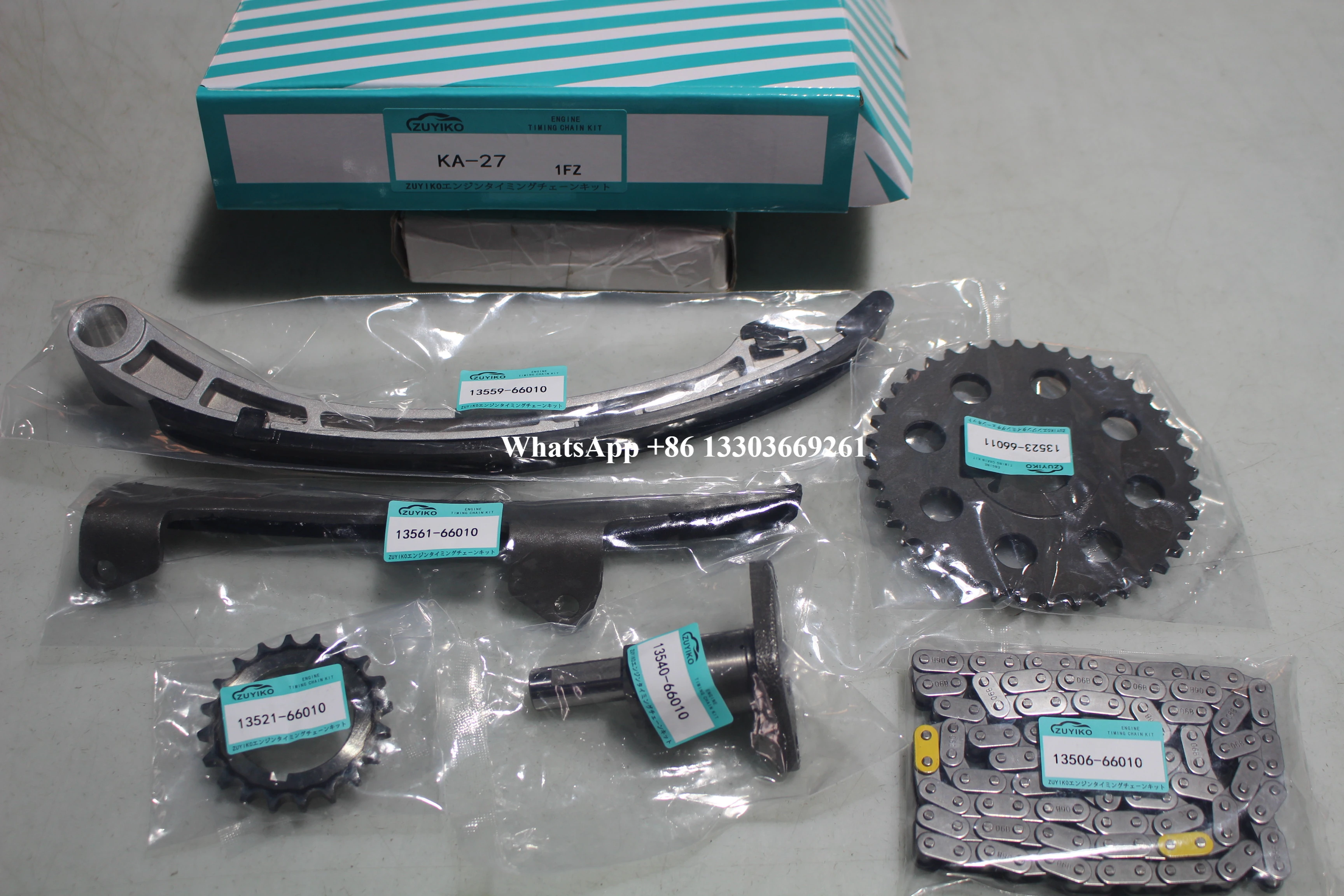1FZ-FE 1FZ TIMING CHAIN KIT FOR TOYOTA 1fz-fe 1fz engine timing chain set 13506-66010 KA-27
1FZ-FE 1FZ TIMING CHAIN KIT FOR TOYOTA 1fz-fe 1fz engine timing chain set 13506-66010 KA-27