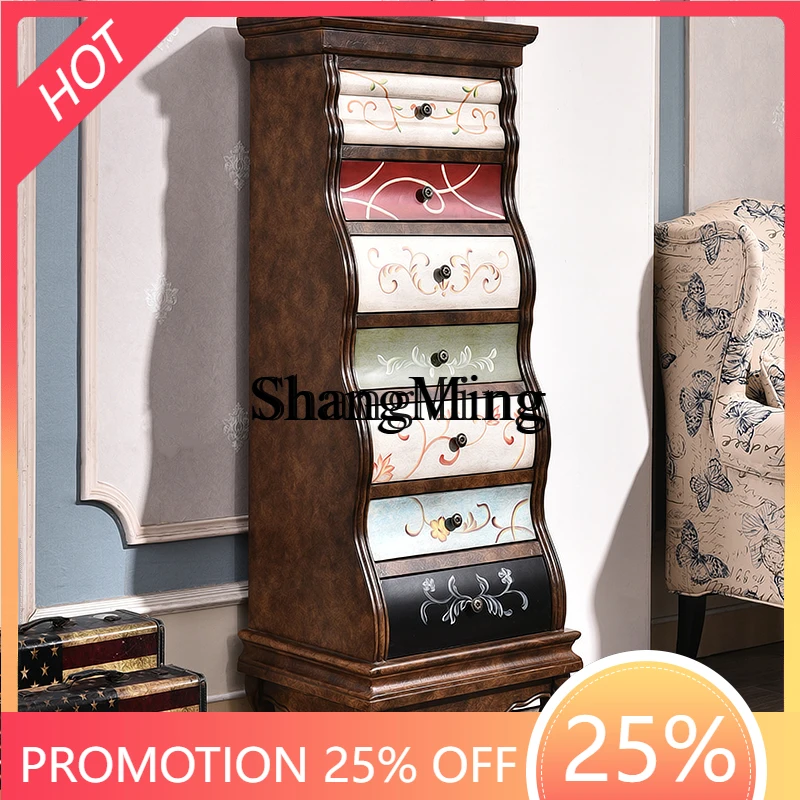 CL heightened living room cabinet balcony locker solid wood drawer foyer cabinet
CL heightened living room cabinet balcony locker solid wood drawer foyer cabinet