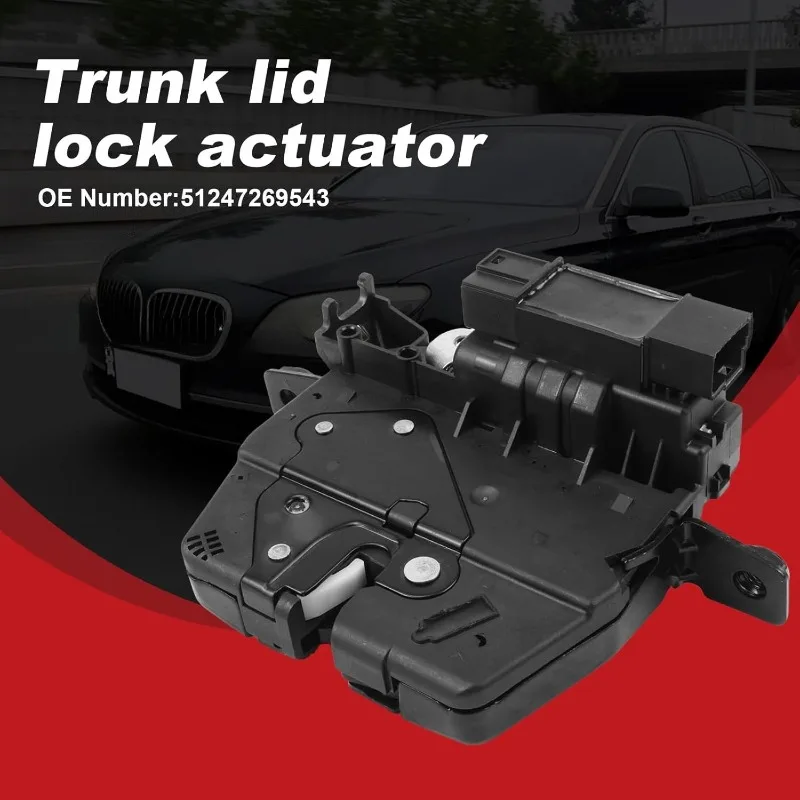 51247269543 Rear Trunk Latch Lock Actuator Compatible with BMW 320i, 328i, 330i, 528i, 535i, 550i, 730Li, 740Li, 750Li, 760Li,
51247269543 Rear Trunk Latch Lock Actuator Compatible with BMW 320i, 328i, 330i, 528i, 535i, 550i, 730Li, 740Li, 750Li, 760Li,