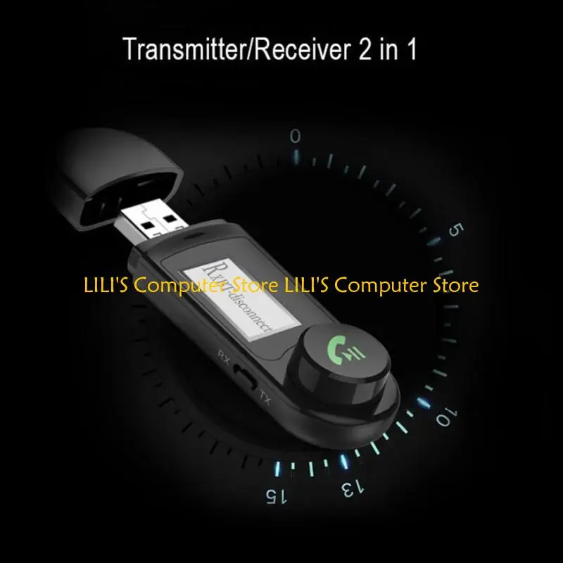 A52B 2in1 Wireless PC USB Micro Adapter Mini Bluetooth-compatible 5.0 AUX Transmitter
A52B 2in1 Wireless PC USB Micro Adapter Mini Bluetooth-compatible 5.0 AUX Transmitter