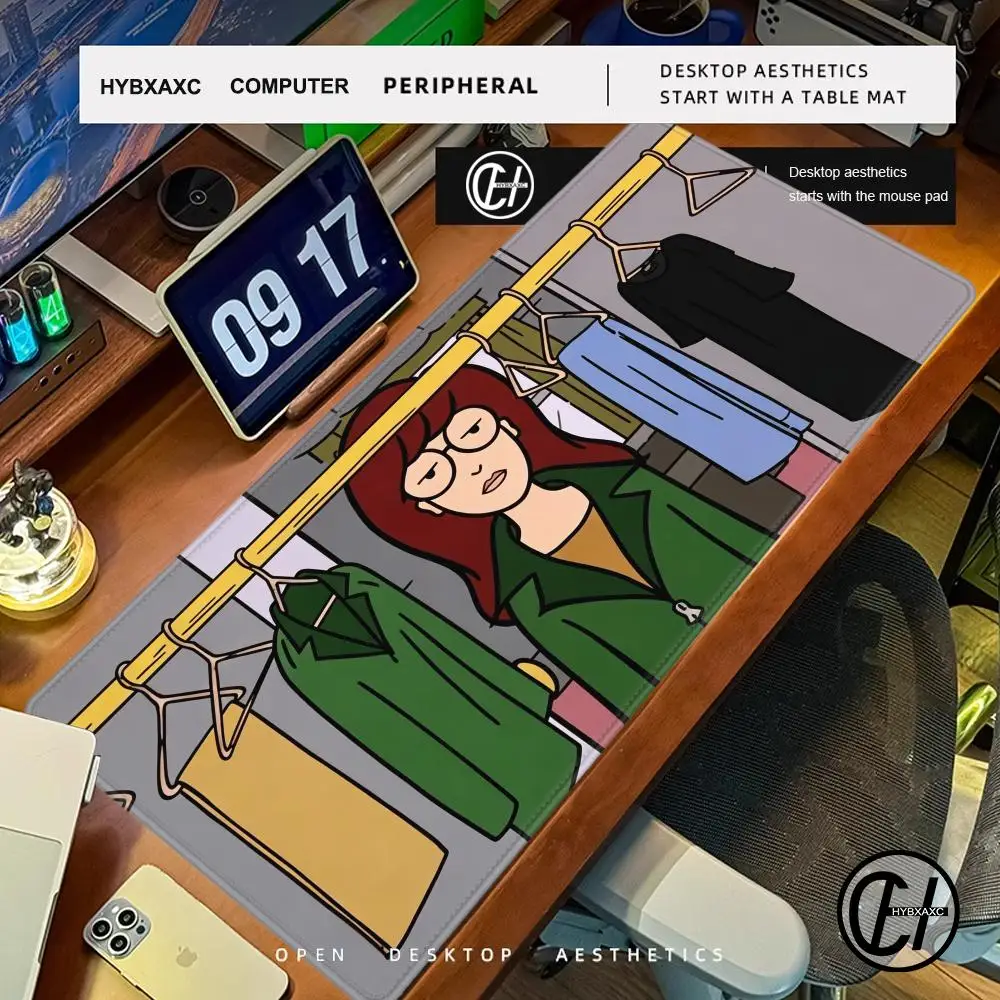 Cartoon D-Daria Scene Comedy Funny Mouse Pad Non-slip Desk Mat PC HYBXAXC Accessories Office Keyboard Large Gamers Decoracion
Cartoon D-Daria Scene Comedy Funny Mouse Pad Non-slip Desk Mat PC HYBXAXC Accessories Office Keyboard Large Gamers Decoracion