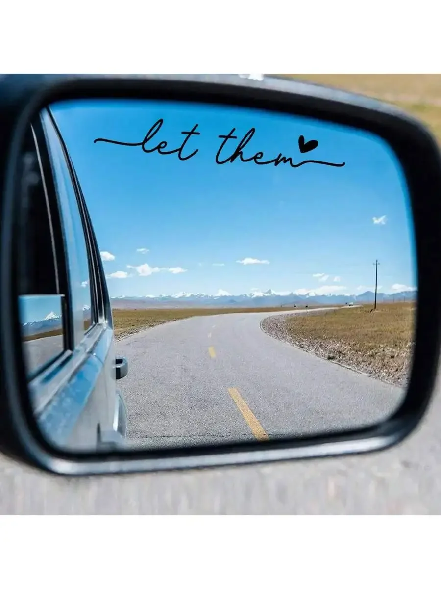 Let Them Mental Health Awareness Rearview Mirror Sticker Self Love Car Decal Motivational Mindfulness Accessory
Let Them Mental Health Awareness Rearview Mirror Sticker Self Love Car Decal Motivational Mindfulness Accessory