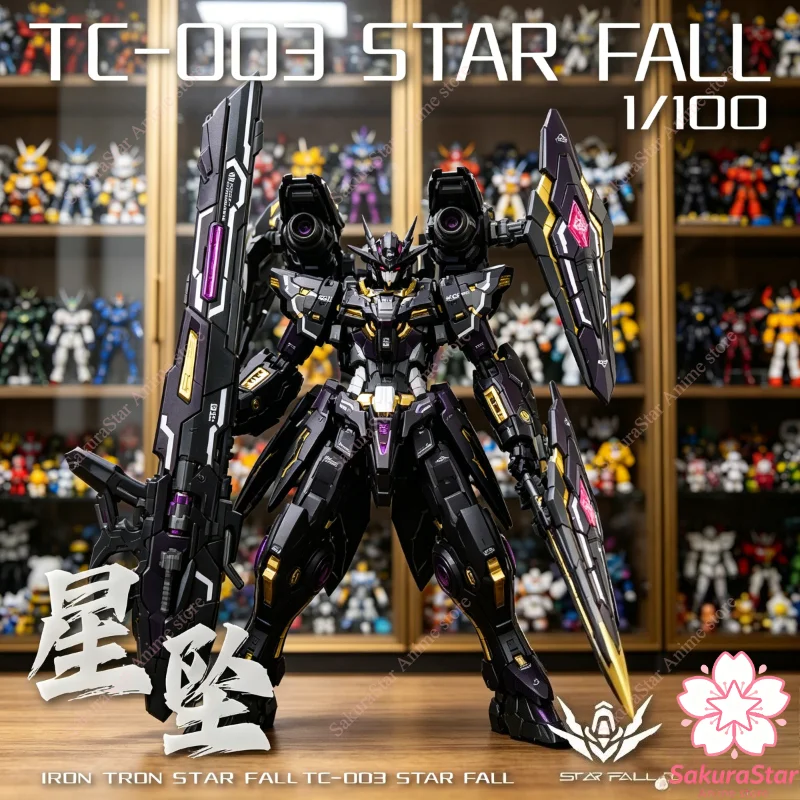 【In Stock】IRON TOYS TC-003 Star Fall 1/100 Alloy Skeleton Assembled Mecha Movable Action Figure Room Decor Birthday Gift Toy
【In Stock】IRON TOYS TC-003 Star Fall 1/100 Alloy Skeleton Assembled Mecha Movable Action Figure Room Decor Birthday Gift Toy