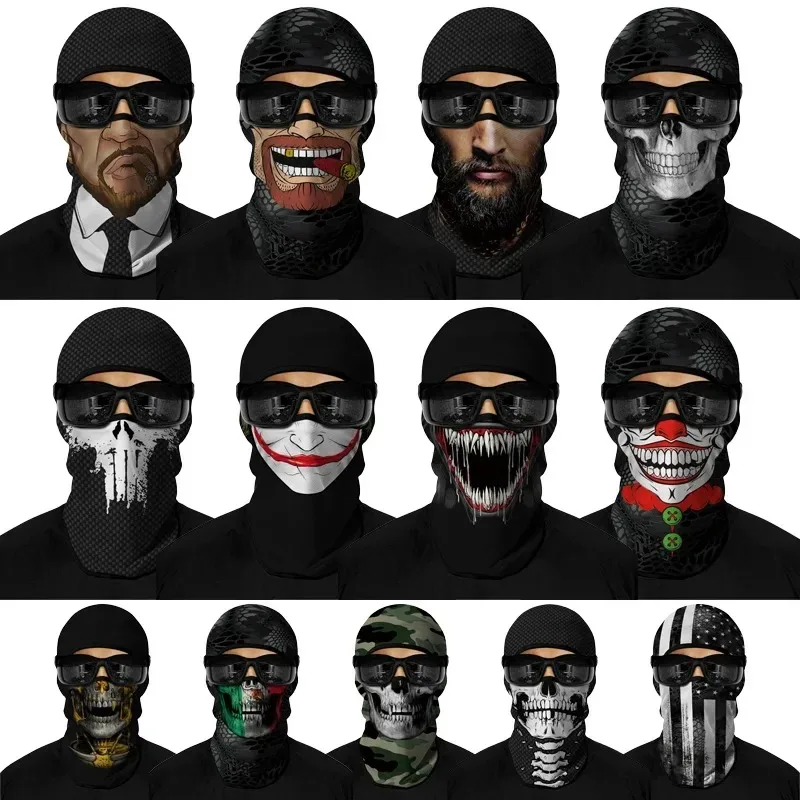Motorcycle Outdoor Sunscreen Balaclava Venom Skull Scarf Novelty Full Face Mask Multi Functional Bandana Ski Mask
Motorcycle Outdoor Sunscreen Balaclava Venom Skull Scarf Novelty Full Face Mask Multi Functional Bandana Ski Mask