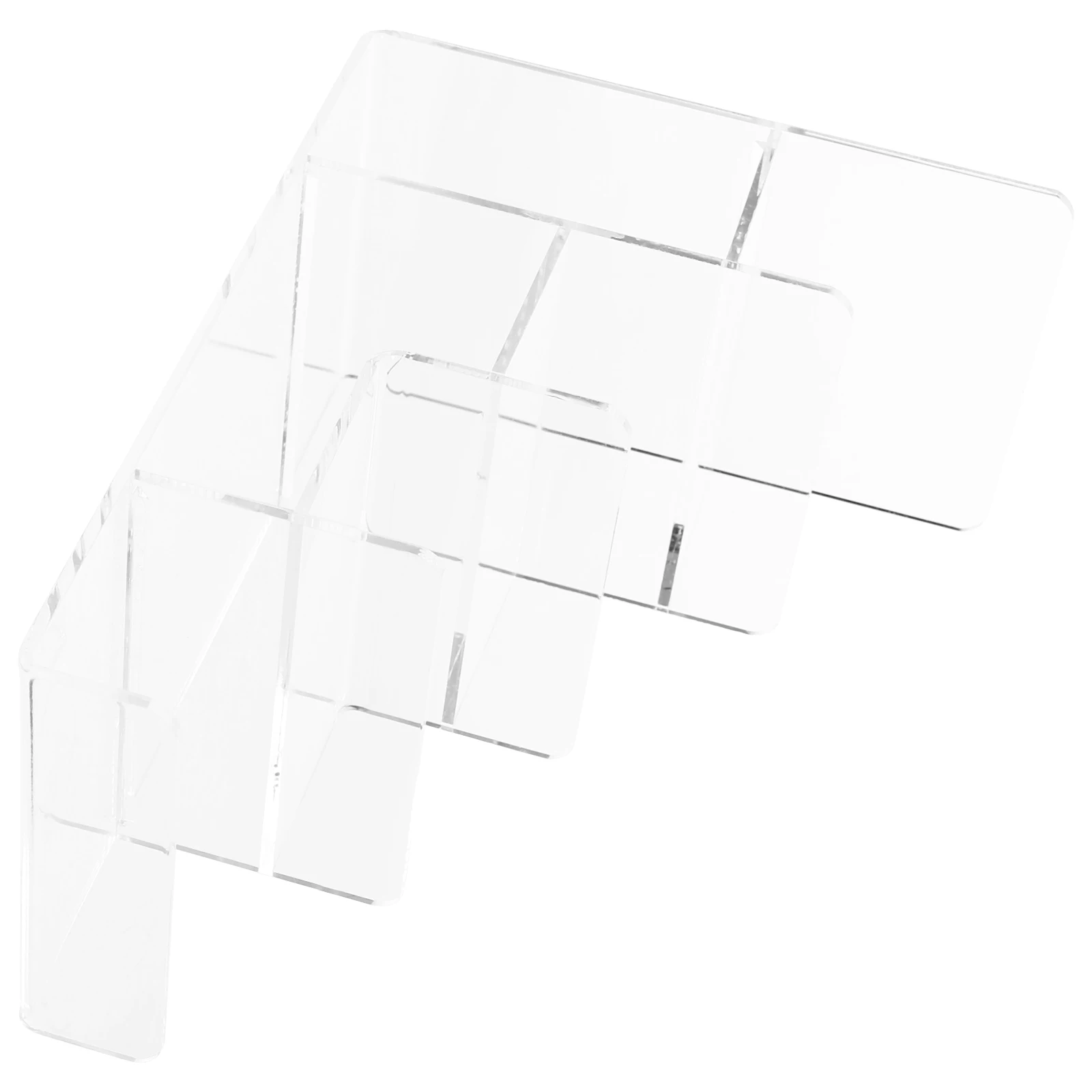 4 Tier Transparent Acrylic Handbag Holder Shelf Shelf Wallet Organizer Storage Solution Bag Wallet Storage Rack Rack
4 Tier Transparent Acrylic Handbag Holder Shelf Shelf Wallet Organizer Storage Solution Bag Wallet Storage Rack Rack