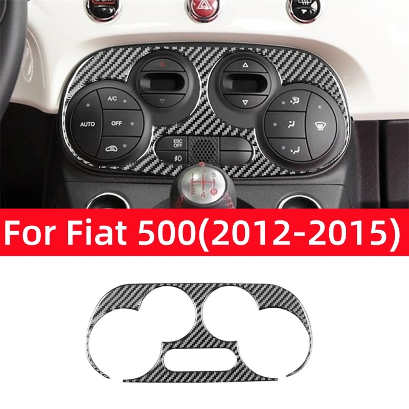Real Soft Carbon Fiber For Fiat 500 2012-2015 Accessories Car AC Control Frame Panel Decoration Sticker Cover Trim
Real Soft Carbon Fiber For Fiat 500 2012-2015 Accessories Car AC Control Frame Panel Decoration Sticker Cover Trim