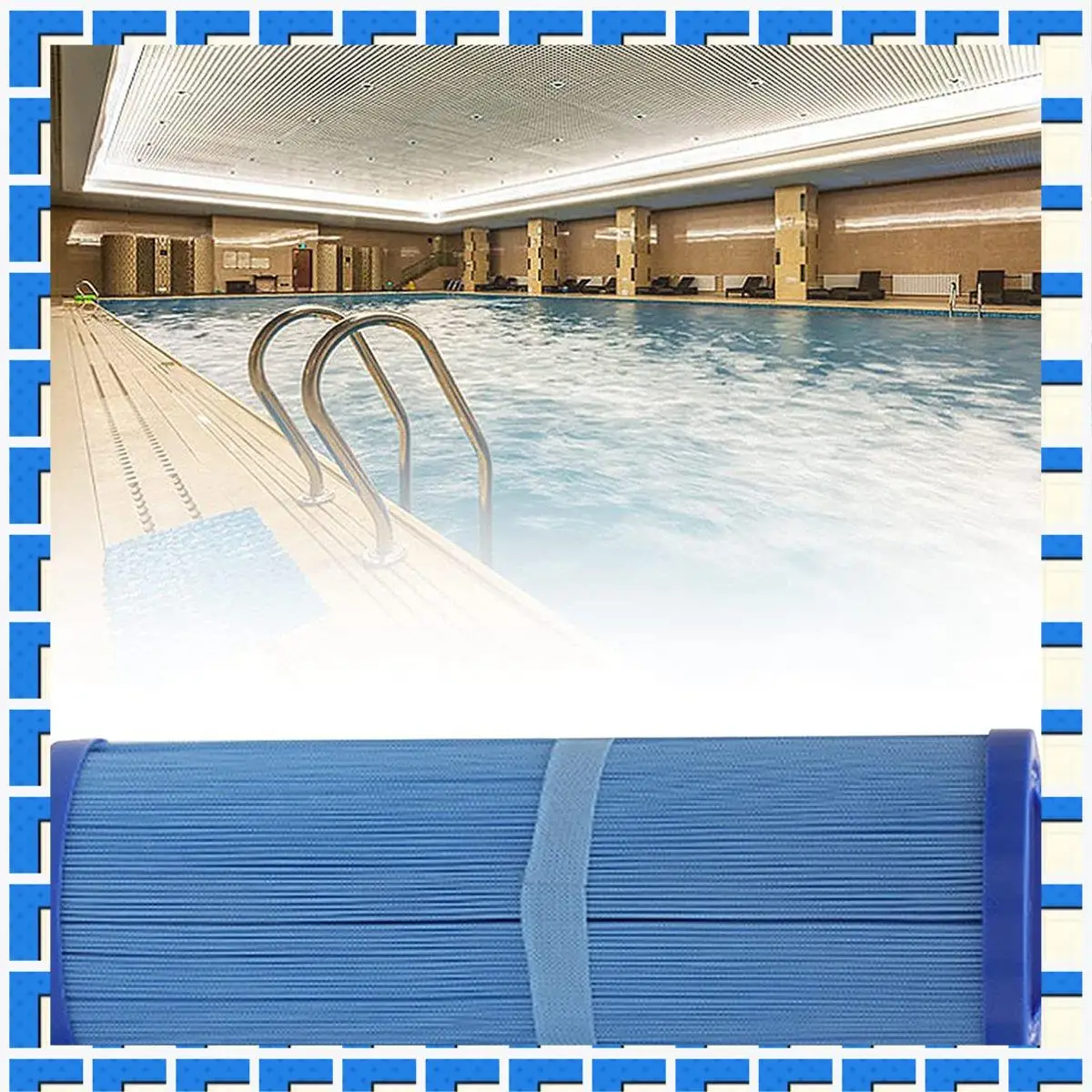 ABNG Spa Filter 2 Inch Female SAE Threaded For PWW50L U-Nicel 4CH-949,Filbur FC-0172,SD-01143,For Hot Tub Filter 817-4050,Etc
ABNG Spa Filter 2 Inch Female SAE Threaded For PWW50L U-Nicel 4CH-949,Filbur FC-0172,SD-01143,For Hot Tub Filter 817-4050,Etc