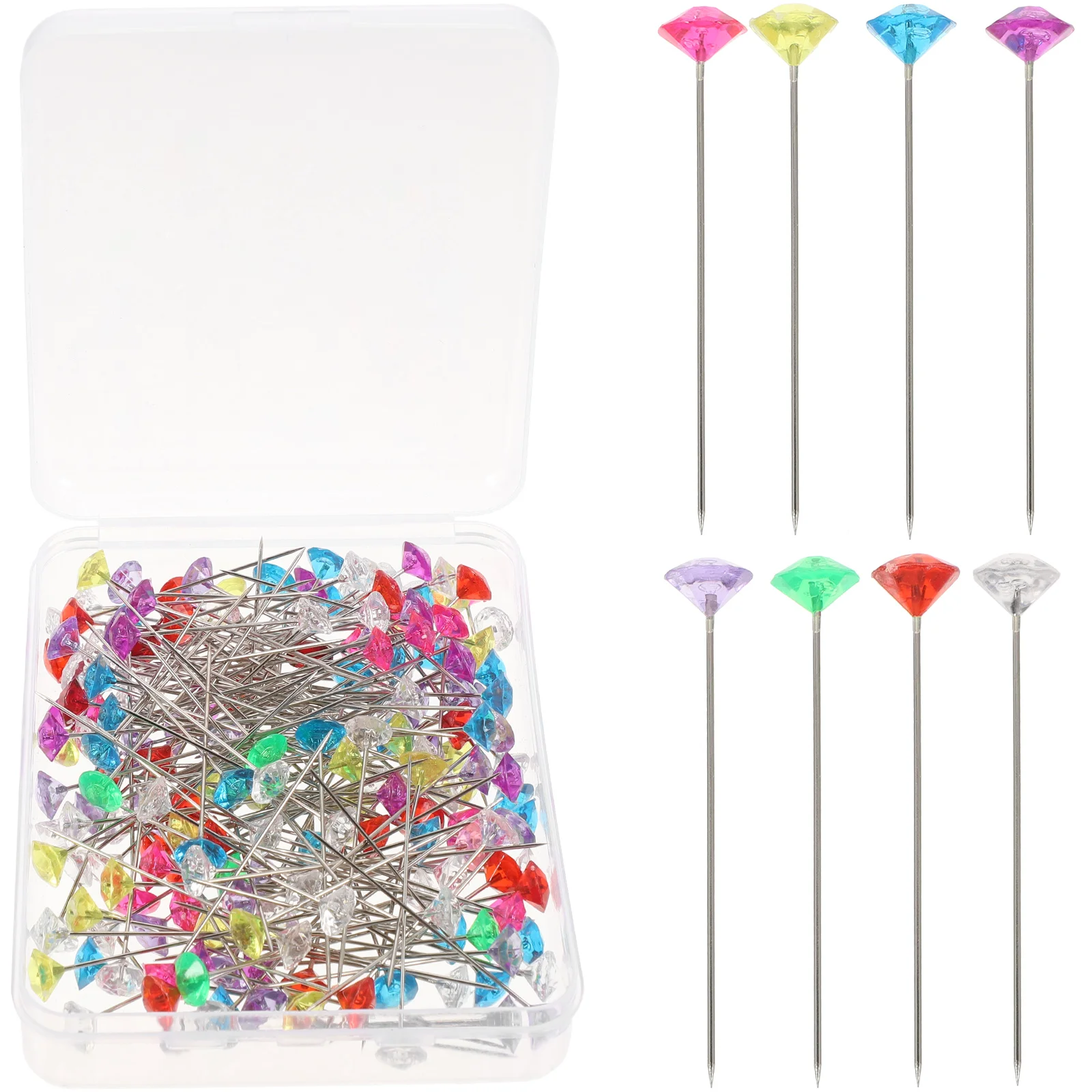 200Pcs Colorful Diamond Shaped Wedding Flower Decoration Sewing Accessories Corsage
200Pcs Colorful Diamond Shaped Wedding Flower Decoration Sewing Accessories Corsage