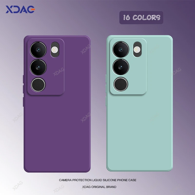 Square Phone Case Back Cover for VIVO S17 5G 6.78" V2283A Lens Protection Original Candy Liquid Silicone Simple Shockproof Shell
Square Phone Case Back Cover for VIVO S17 5G 6.78" V2283A Lens Protection Original Candy Liquid Silicone Simple Shockproof Shell