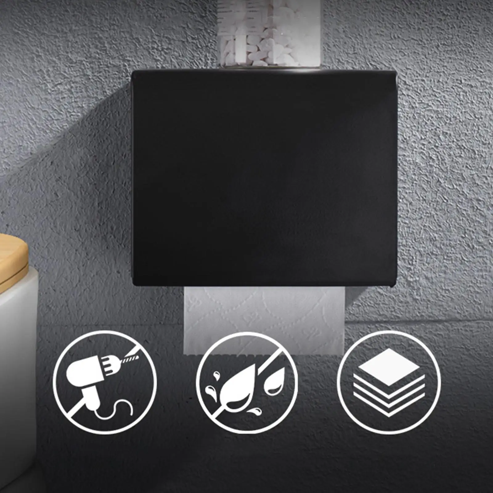 Bathroom Tissue Dispenser Wall Mount Storage Rack Stainless Steel Toilet Roll Holder for Bedroom Toilet Bedroom Bathroom Kitchen
Bathroom Tissue Dispenser Wall Mount Storage Rack Stainless Steel Toilet Roll Holder for Bedroom Toilet Bedroom Bathroom Kitchen