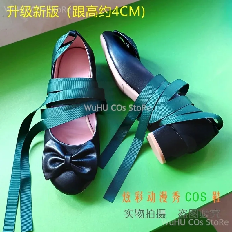 CyAnime Черный дворецкий Sieglinde Sullivan обувь для косплея Ciel темно-зеленый женский косплей зеленые туфли на высоком каблуке женские вечерние на Хэллоуин Gorgeo
CyAnime Черный дворецкий Sieglinde Sullivan обувь для косплея Ciel темно-зеленый женский косплей зеленые туфли на высоком каблуке женские вечерние на Хэллоуин Gorgeo
