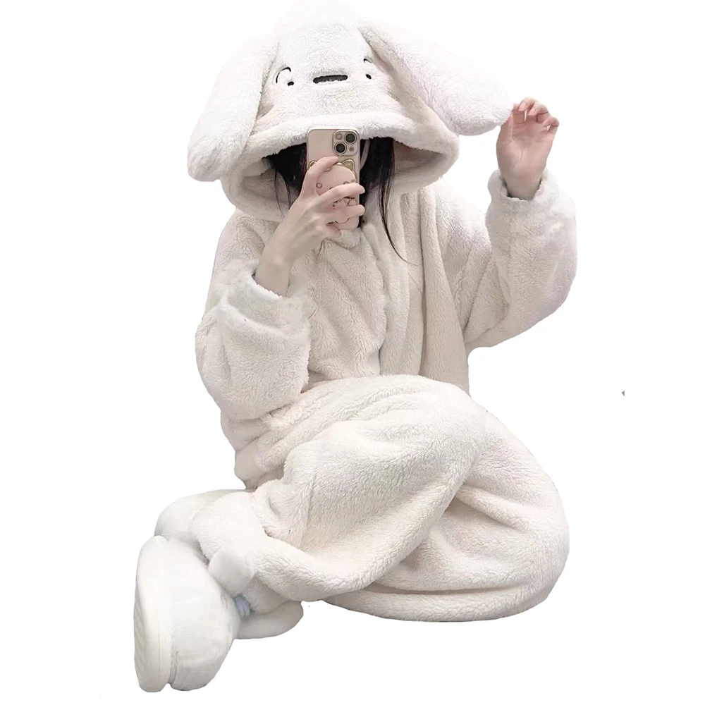 Хэллоуин комбинезон пижамы забавная белая собака с капюшоном на молнии пижамы праздничная одежда для сна женский плюшевый пушистый фланелевой зимний цельный костюм
Хэллоуин комбинезон пижамы забавная белая собака с капюшоном на молнии пижамы праздничная одежда для сна женский плюшевый пушистый фланелевой зимний цельный костюм