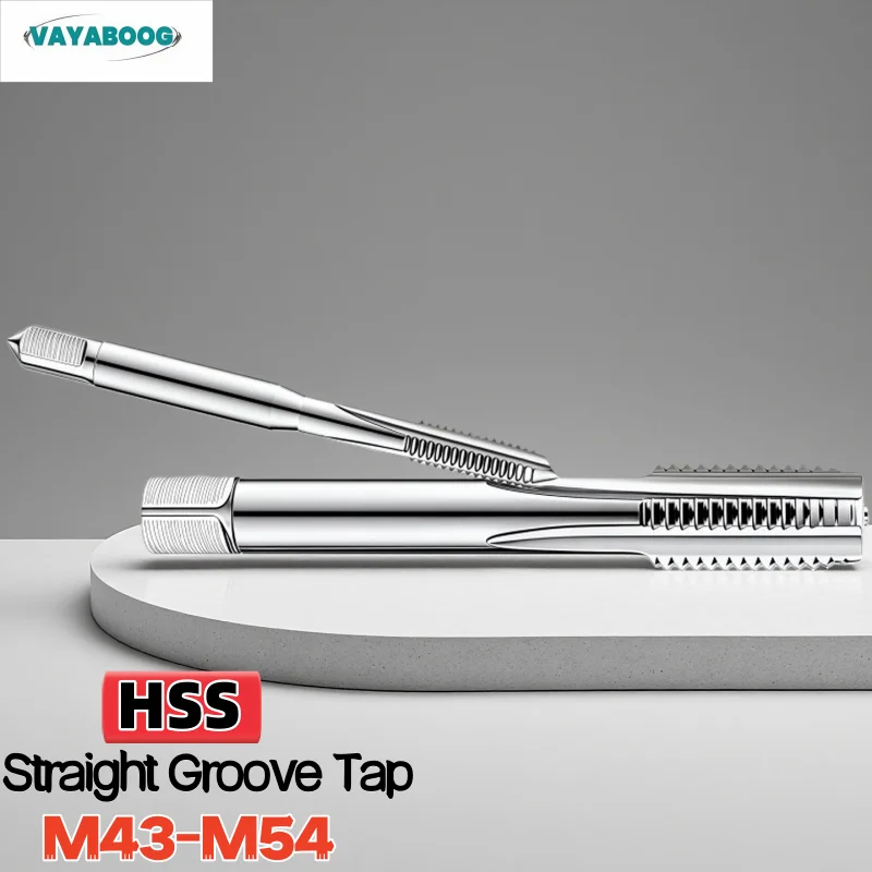 1PCS Straight Grooved Flute Tap M43 M44 M45 M46 M47 M48M49M50M52M54X5/4.5/4/3/2/1.5/ HSS Right Hand taps
1PCS Straight Grooved Flute Tap M43 M44 M45 M46 M47 M48M49M50M52M54X5/4.5/4/3/2/1.5/ HSS Right Hand taps