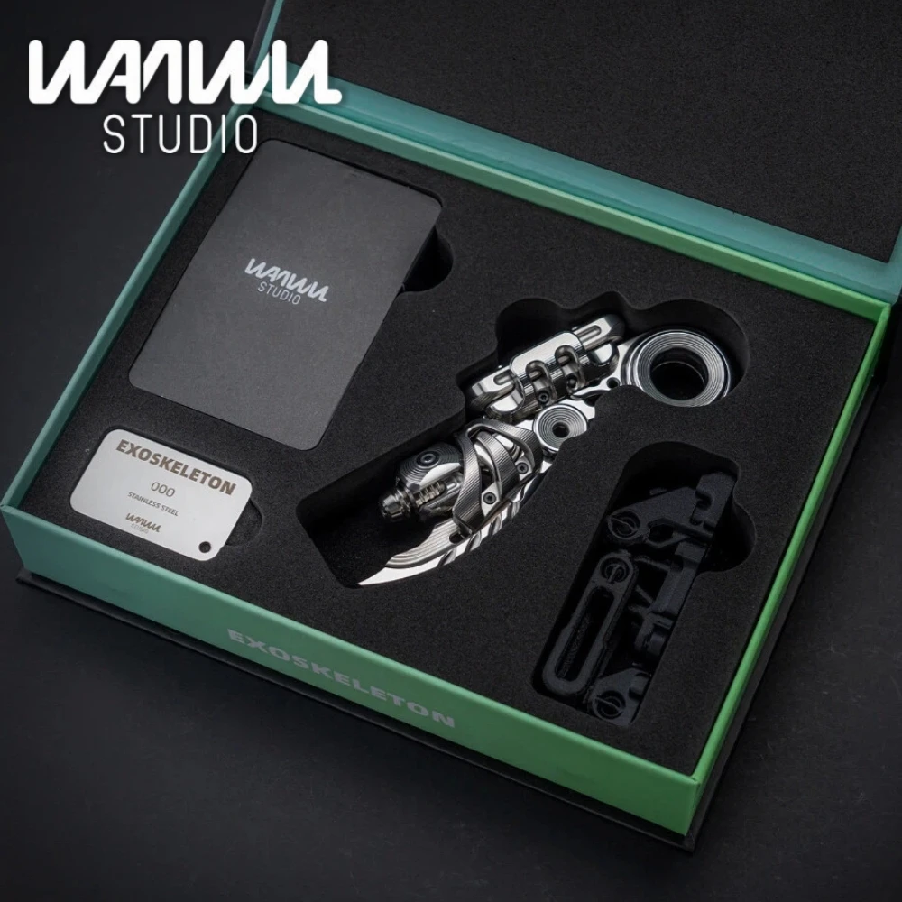 WANWU EDC Exoskeleton Stainless Steel Fidget Slider Stress Relief Toy Fidget Toys Adults Office Desk Accessories Original Design
WANWU EDC Exoskeleton Stainless Steel Fidget Slider Stress Relief Toy Fidget Toys Adults Office Desk Accessories Original Design