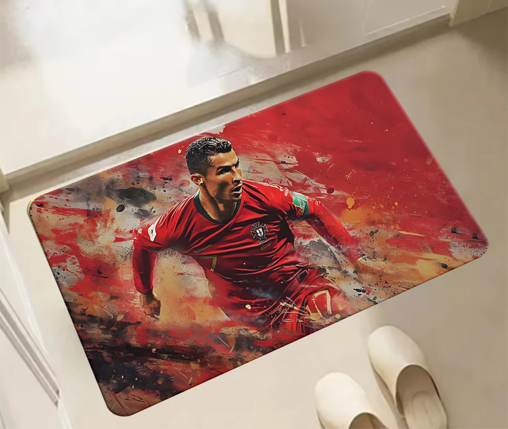 CR7C-Cristiano R-Ronaldo Door Mat Entrance Non-slip Doormat Washable Kitchen Carpet Living Room Hallway Rugs Bathroom Door Mats
CR7C-Cristiano R-Ronaldo Door Mat Entrance Non-slip Doormat Washable Kitchen Carpet Living Room Hallway Rugs Bathroom Door Mats