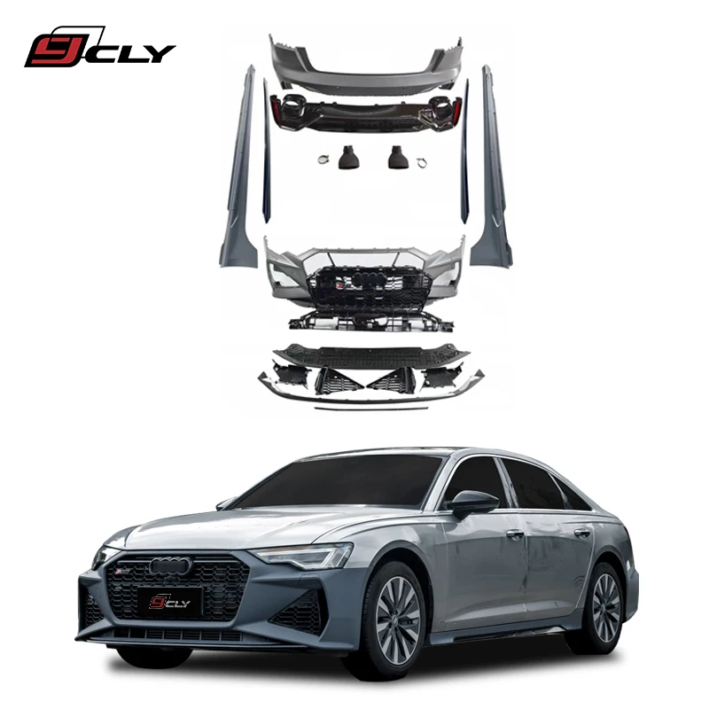Flash Sale ! High Quality Body Kit Car Bumper Manufacturer New Style for AUDI A6 C8 Refit RS6 Body Kit Front Rear Bumper
Flash Sale ! High Quality Body Kit Car Bumper Manufacturer New Style for AUDI A6 C8 Refit RS6 Body Kit Front Rear Bumper