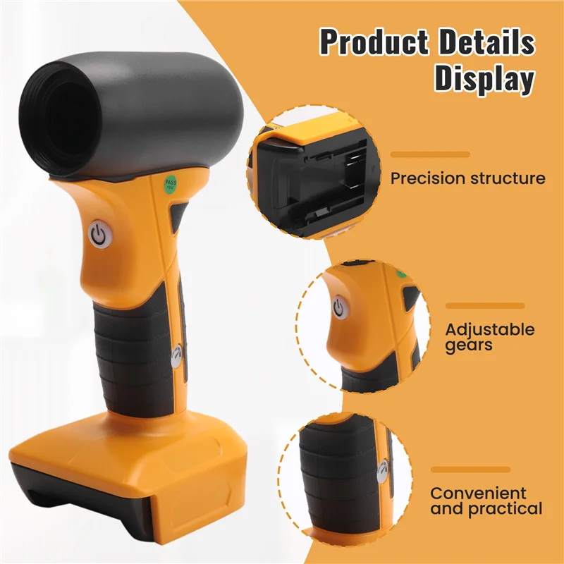 【В наличии】Мини-мощный струйный вентилятор, 130000 об/мин, скорость ветра, 4-скоростное управление для литиевой батареи 18 В, 20 В, суперструйный вентилятор
【В наличии】Мини-мощный струйный вентилятор, 130000 об/мин, скорость ветра, 4-скоростное управление для литиевой батареи 18 В, 20 В, суперструйный вентилятор