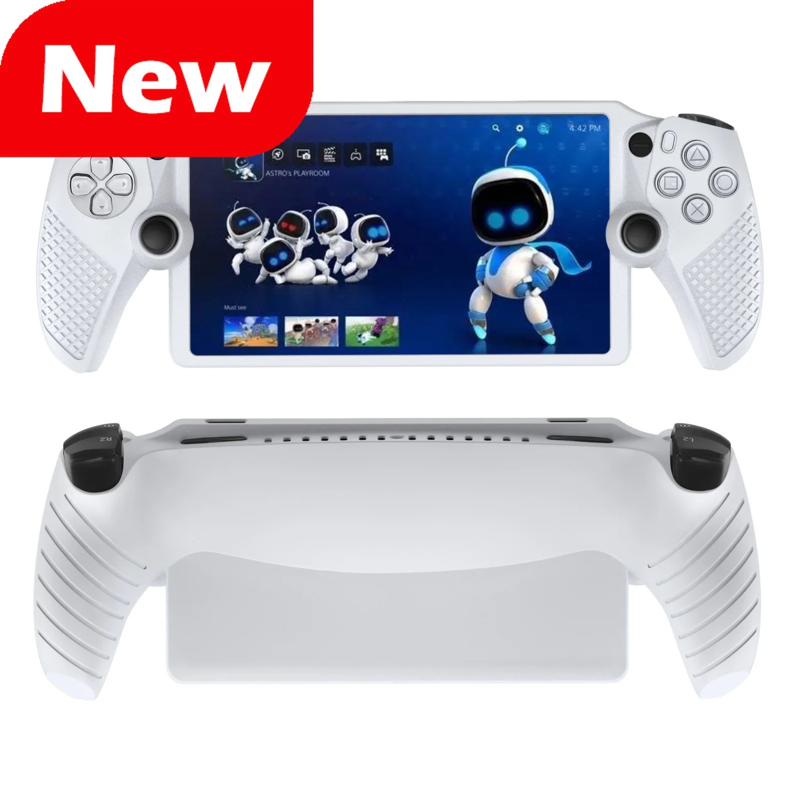 For PS5 Streaming Machine Protective Case, Handheld Silicone Cover, Game Console PlayStationPortal Protective Accessory
For PS5 Streaming Machine Protective Case, Handheld Silicone Cover, Game Console PlayStationPortal Protective Accessory