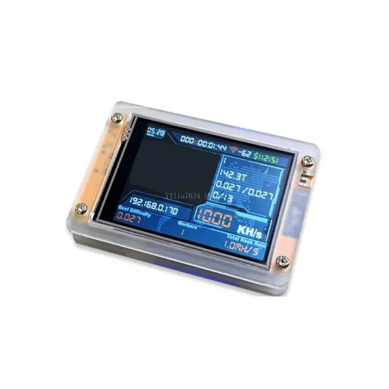 1000kh/s 2.8inch BCH LCD Display Screen Miner Development Board for Home Office Mining Accessories
1000kh/s 2.8inch BCH LCD Display Screen Miner Development Board for Home Office Mining Accessories