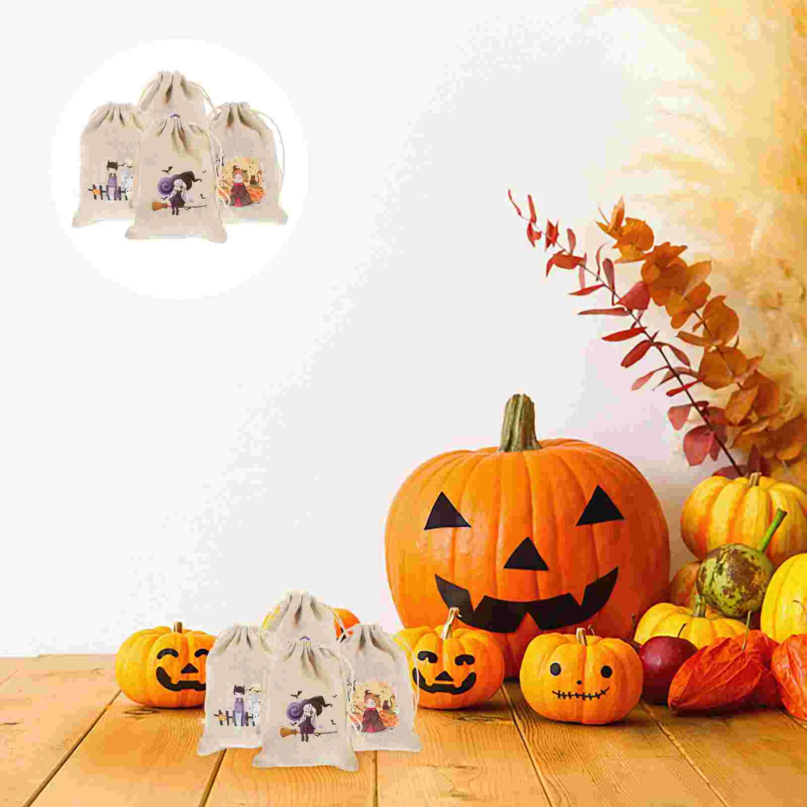 40 Pcs Halloween Cotton Bag Drawstring Candy Gift Sturdy Practical Portable
40 Pcs Halloween Cotton Bag Drawstring Candy Gift Sturdy Practical Portable