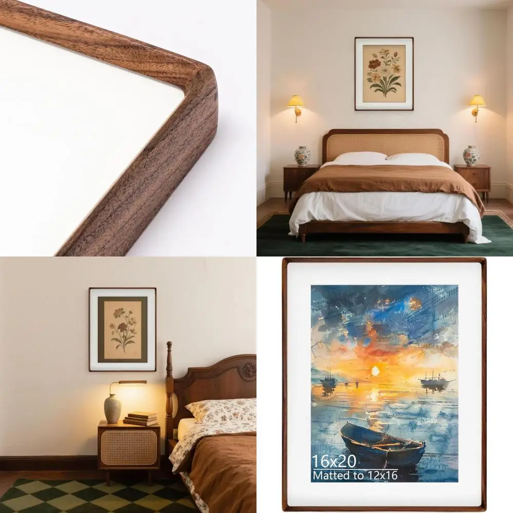 Рамка для фотографий из массива дерева 16x20 натурального ореха, матовая для 12x16 фотографий, настенная галерея-рамка
Рамка для фотографий из массива дерева 16x20 натурального ореха, матовая для 12x16 фотографий, настенная галерея-рамка