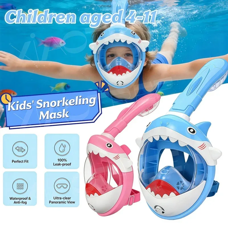 2026 New Kids' Cartoon Full-Face Snorkeling Mask, Boys and Girls Underwater Diving Anti-Fog Set with Breathing Tube
2026 New Kids' Cartoon Full-Face Snorkeling Mask, Boys and Girls Underwater Diving Anti-Fog Set with Breathing Tube