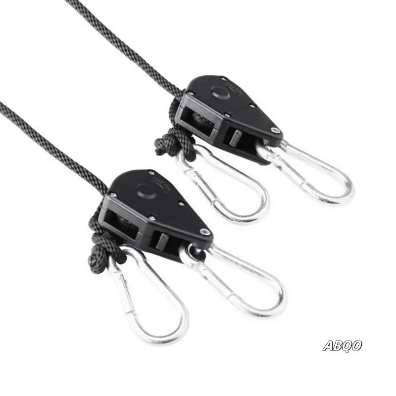 12PCS Adjustable 1/8Inch Lanyard Hanging For Tent Fan LED Grow Plant Lamp Rope Ratchet Hanger Pulley Lifting Pulley Hook
12PCS Adjustable 1/8Inch Lanyard Hanging For Tent Fan LED Grow Plant Lamp Rope Ratchet Hanger Pulley Lifting Pulley Hook
