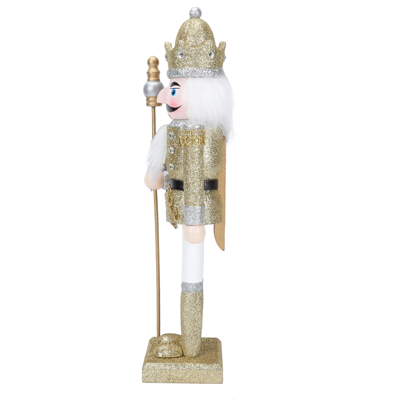 Nut Nutcracker Baby Christmas Tree Decorations Decorative Cotton with Crutch Wood Puppets
Nut Nutcracker Baby Christmas Tree Decorations Decorative Cotton with Crutch Wood Puppets