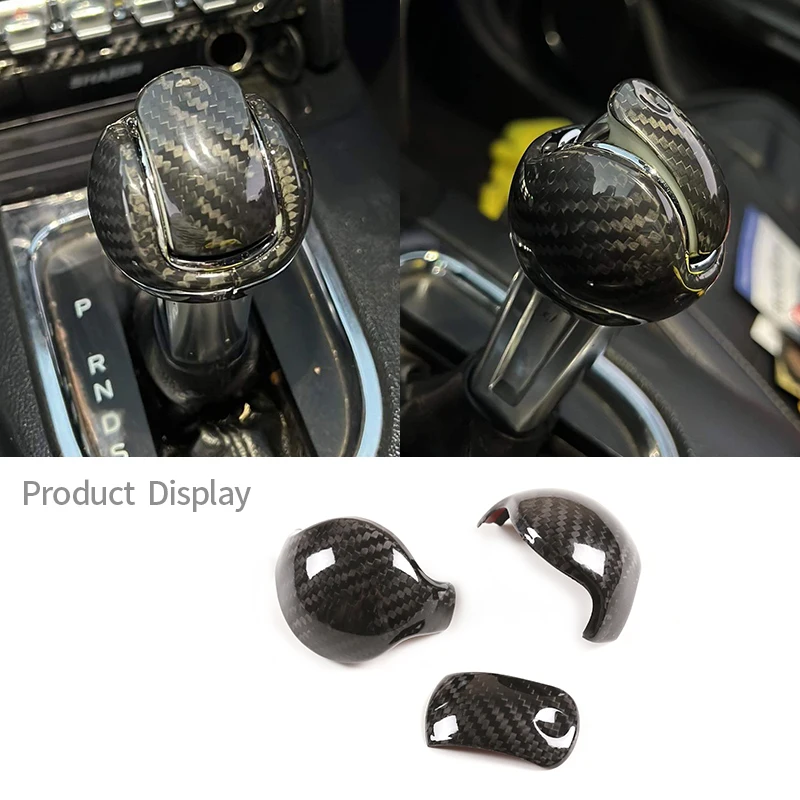 For Ford Mustang 2015-2020 Real Carbon Fiber Car Gear Shift Knob Head Decorative Protective Shell Cover Sticker Car Accessoires
For Ford Mustang 2015-2020 Real Carbon Fiber Car Gear Shift Knob Head Decorative Protective Shell Cover Sticker Car Accessoires