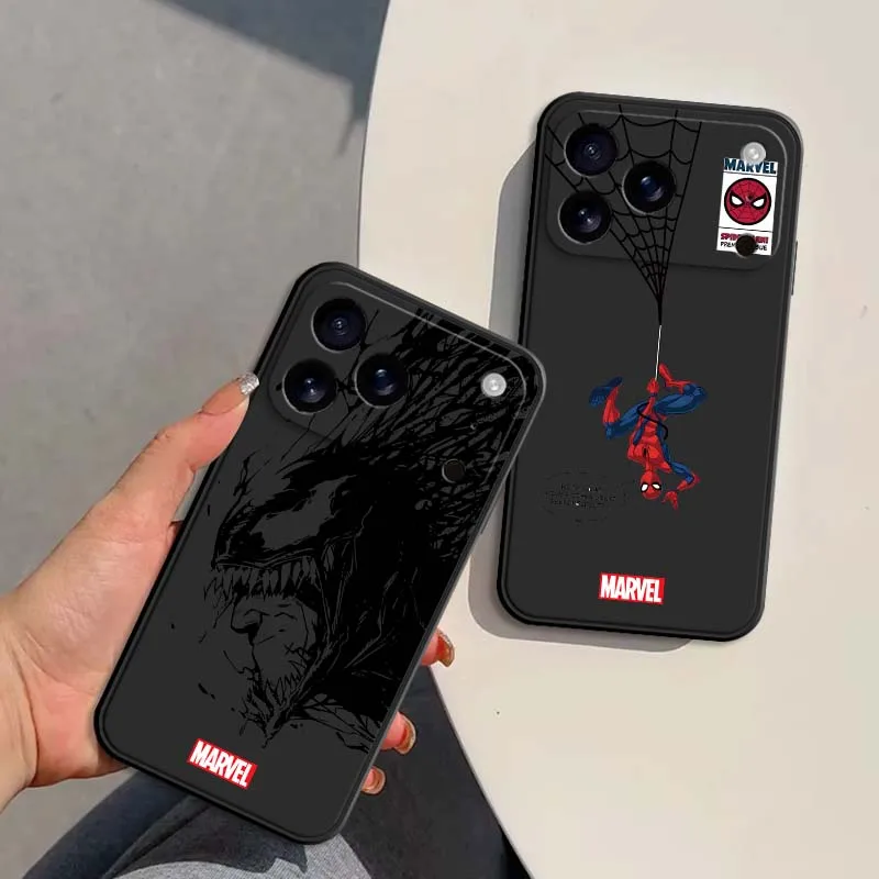 Marvel Spider Man Venom Cool For Apple iPhone 17 Air 16 16E 15 14 13 12 11 Pro Max Plus Black Soft TPU Cover Phone Case
Marvel Spider Man Venom Cool For Apple iPhone 17 Air 16 16E 15 14 13 12 11 Pro Max Plus Black Soft TPU Cover Phone Case
